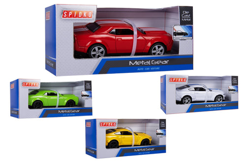 Auto Die Cast Retocarica con Cofano Apribile 1:36