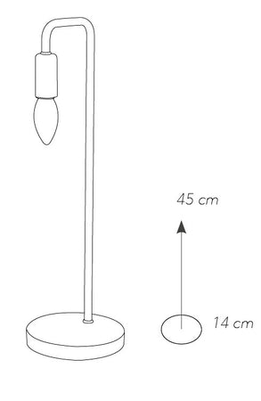 Lume Moderno Metallo Nero Base Legno Naturale Lampada da Scrivania Moderna E14