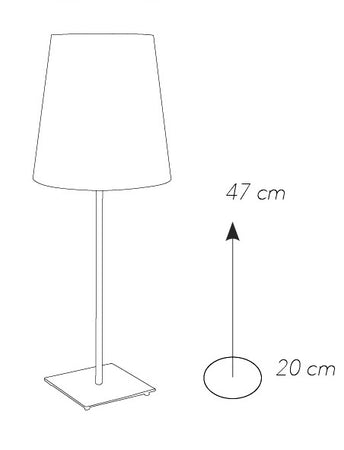 Lampada Lampade da tavolo Nero