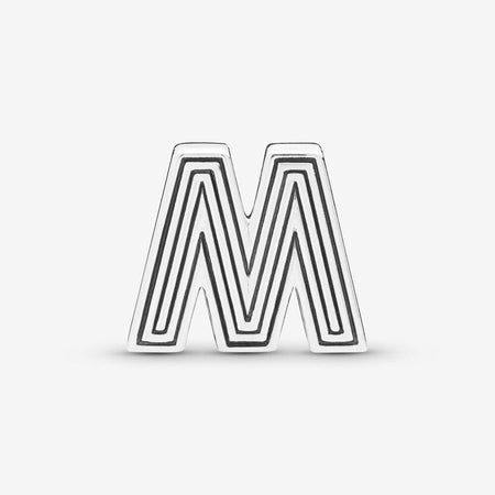 PANDORA Charm Reflexions Lettera M