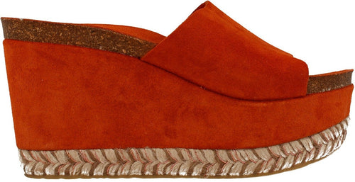 GENUINS - Adria Velour Leather Burnish