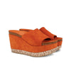 GENUINS - Adria Velour Leather Burnish