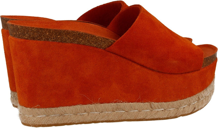 GENUINS - Adria Velour Leather Burnish