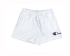 Champion SHORTS TCV Cottone Lycra gr.230 Basic Logo Grande Bianco