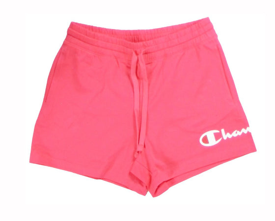 Champion SHORTS TCV Cottone Lycra gr.230 Basic Logo Grande Rosso