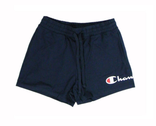 Champion SHORTS TCV Cottone Lycra gr.230 Basic Logo Grande Blu Navi