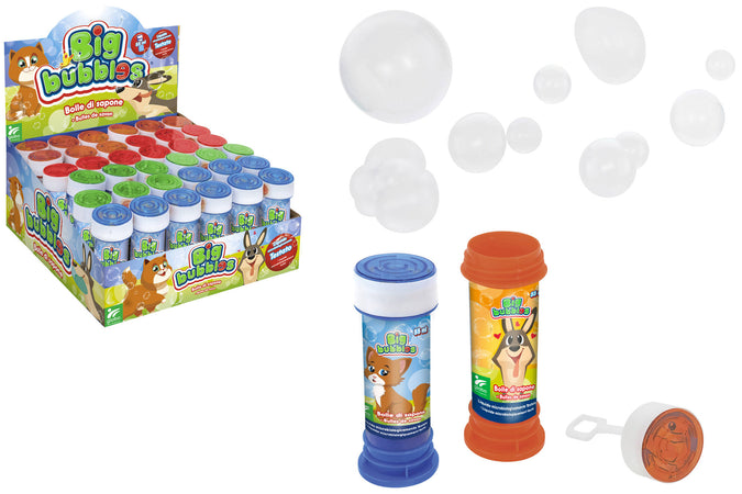 Bolle di Sapone con Gioco Animali confezione da 36 55ml