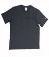 Champion SS TEE Light Cotton Jersey Uomo Logo Grande Cotone Marrone