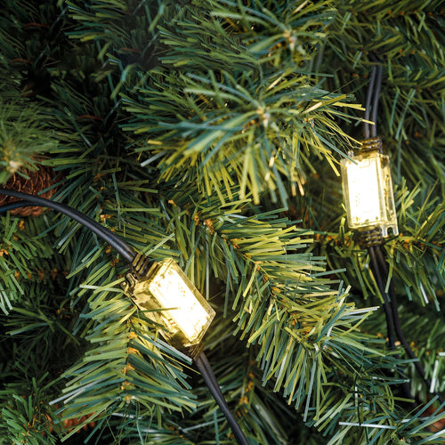 Catena strobo 10 led effetto flash luce Stroboscopica da esterno decorazione natalizia