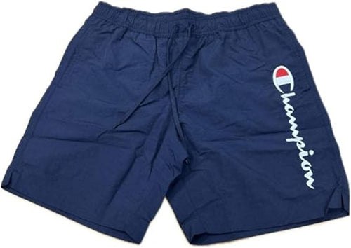 Champion BEACHSHORT Crinckle Taslon Water Repellent gr.125 Uomo Blu Navi