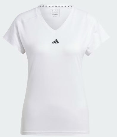 adidas Maglietta Donna tecnica Train Essentials HR7878 Bianco Slim Fit