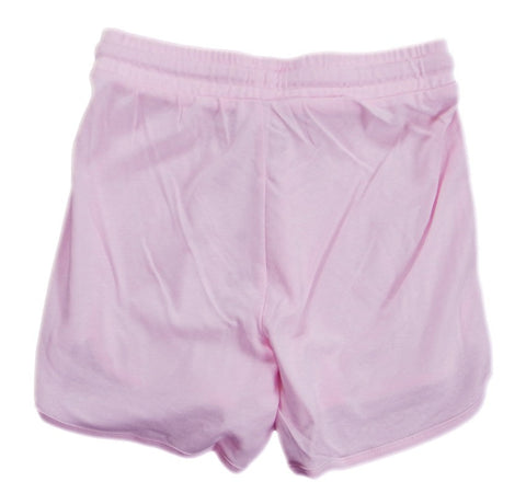 Champion SHORT Soft Cotton Rib Donna Logo Piccolo Cotone Rosa