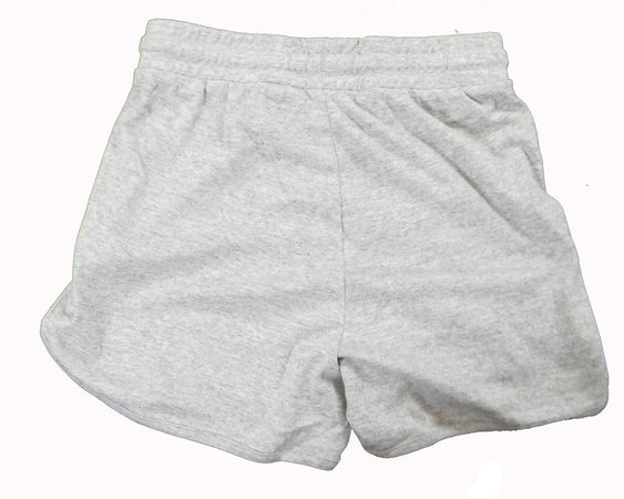 Champion SHORT Soft Cotton Rib Donna Logo Piccolo Cotone Grigio