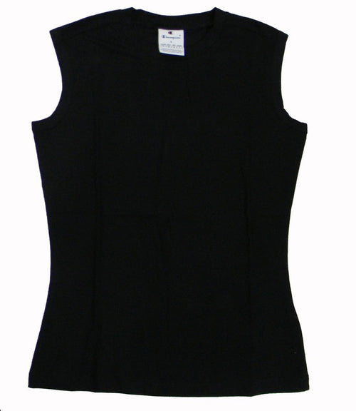 Champion TANK Fine Stretch Jersey donna Nero