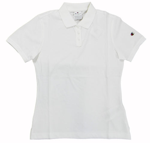 Champion POLO M/M Light Cotton Pique donna Cotone Bianco