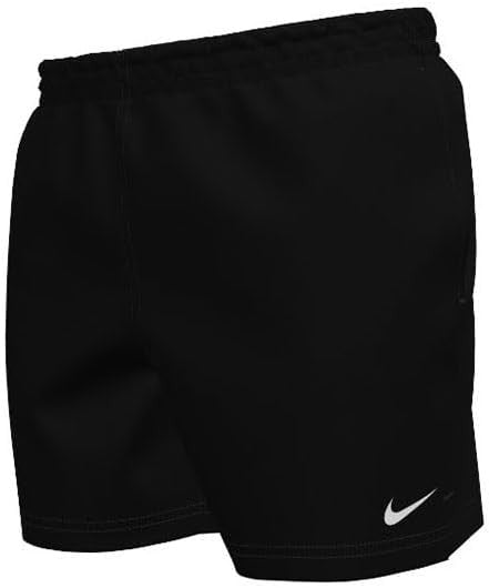 NIKE 5 Volley Short, Pantaloncini Sportivi Uomo,Black/White