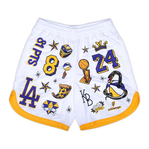 Srimmage Bermuda Basketball MAMBA White