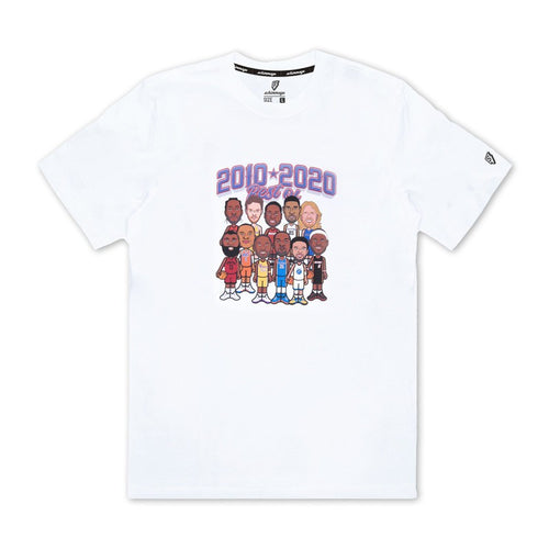 Scrimmage t-shirt Basketball uomo 2K20 White