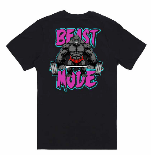 Scrimmage t-shirt Basketball uomo BEAST MODE Black
