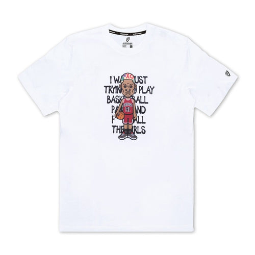 Scrimmage t-shirt Basketball uomo THE WORM White