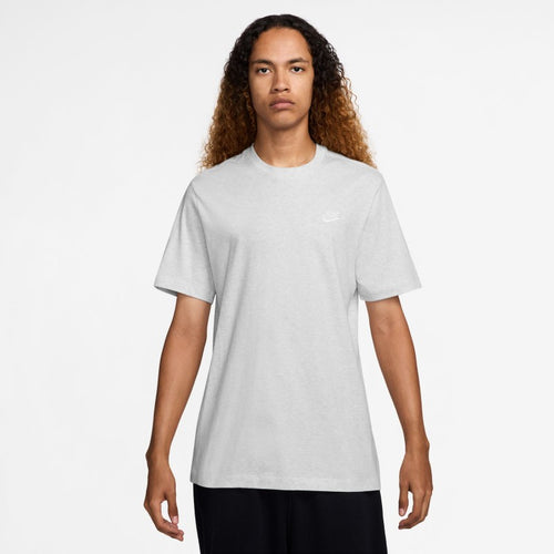 Nike M Nsw Club Tee Maglietta, Birch Heather, Uomo
