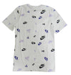 Nike Sportswear (3) T-shirt Uomo Birch Heather