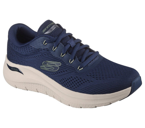 Skechers Arch Fit 2.0, Sport Uomo, Navy Mesh Sintetico