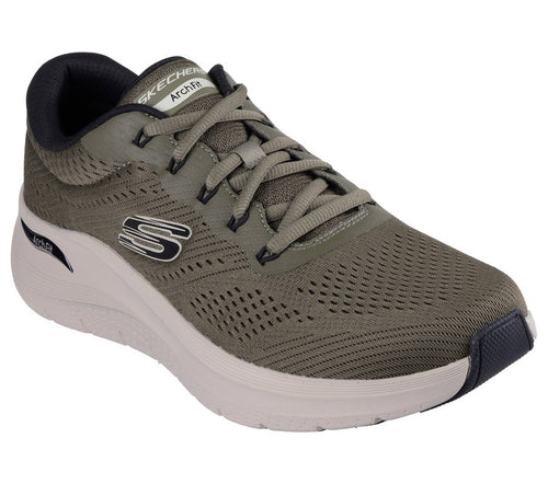 Skechers Arch Fit 2.0, Sport Uomo, olbk Mesh Sintetico