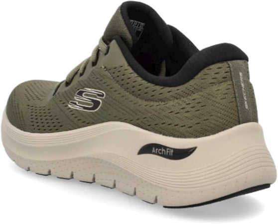 Skechers Arch Fit 2.0, Sport Uomo, olbk Mesh Sintetico