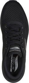 Skechers Arch Fit 2.0 Herren-Sneaker, Scarpe da Ginnastica Uomo, Nero