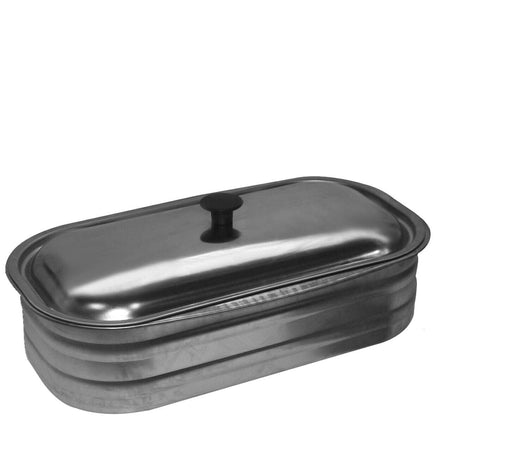 VASCA ACQUA IN ACCIAIO INOX PER STUFE A LEGNA UNIVERSALE 3/2 FER 58643