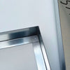 Sigillo 330 x 330 x H 50mm chiusino di lamiera zincata leggero da riempimento