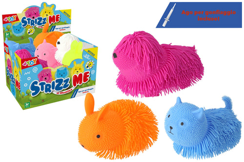 Strizz Me Animale 19cm Gonfiabile con Luce 3 Assortimenti