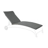 Cuscino per lettino da esterno per spiaggine , idrorepellente 190 x 62 cm