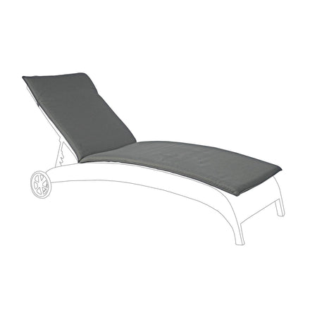 Cuscino per lettino da esterno per spiaggine , idrorepellente 190 x 62 cm