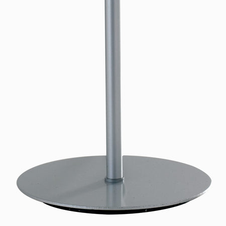 Lampada da tavolo 60W E27 argento GLAM
