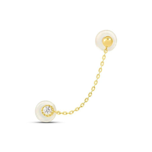 STROILI - Ear Cuff Bon Ton Oro Giallo Cubic Zirconia