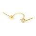 STROILI - Ear Cuff Bon Ton Oro Giallo Cubic Zirconia