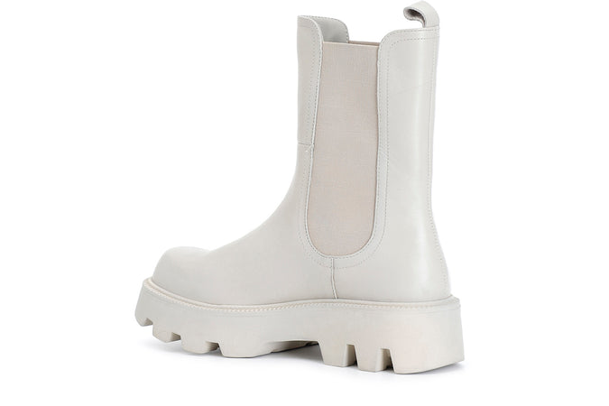 TRONCHETTO IN PELLE CON ELASTICO