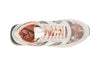 SNEAKER IN PELLE SCAMOSCIATA E TESSUTO FLOREALE