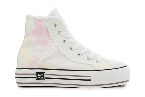 SNEAKERS MID MULTICOLOR CON TESSUTO TYEDIE