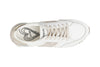 SNEAKERS IN PELLE CON BANDA LOGO LATERALE