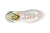 SNEAKERS IN PELLE E TESSUTO MULTICOLOR