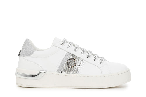 SNEAKERS CON ORNAMENTO LATERALE