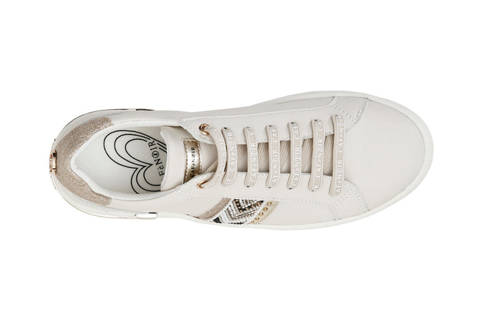 SNEAKERS CON ORNAMENTO LATERALE