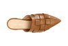 SABOT IN PELLE INTRECCIATA A MANO