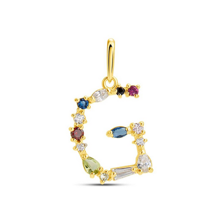 STROILI - Pendente Claire Oro Giallo lettera G