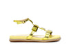 SANDALO CON ACCESSORI IN METALLO