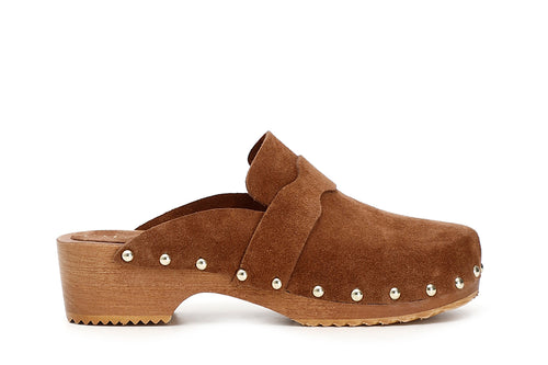 SABOT IN PELLE SCAMOSCIATA