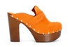 SABOT IN PELLE SCAMOSCIATA